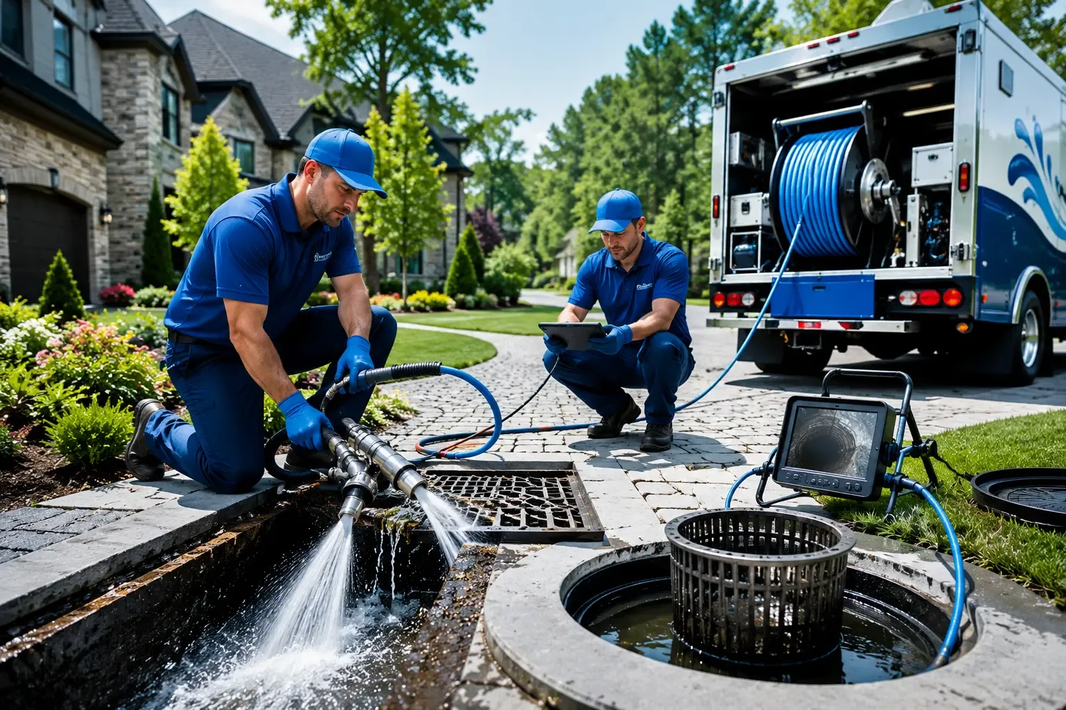 Local outdoor drain cleaning professionals in Waban, MA